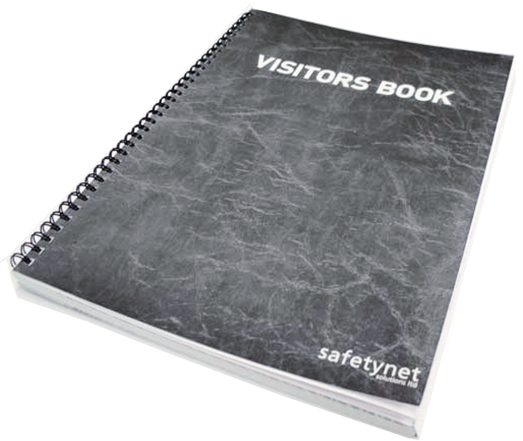 visitor book Spiral SN outside